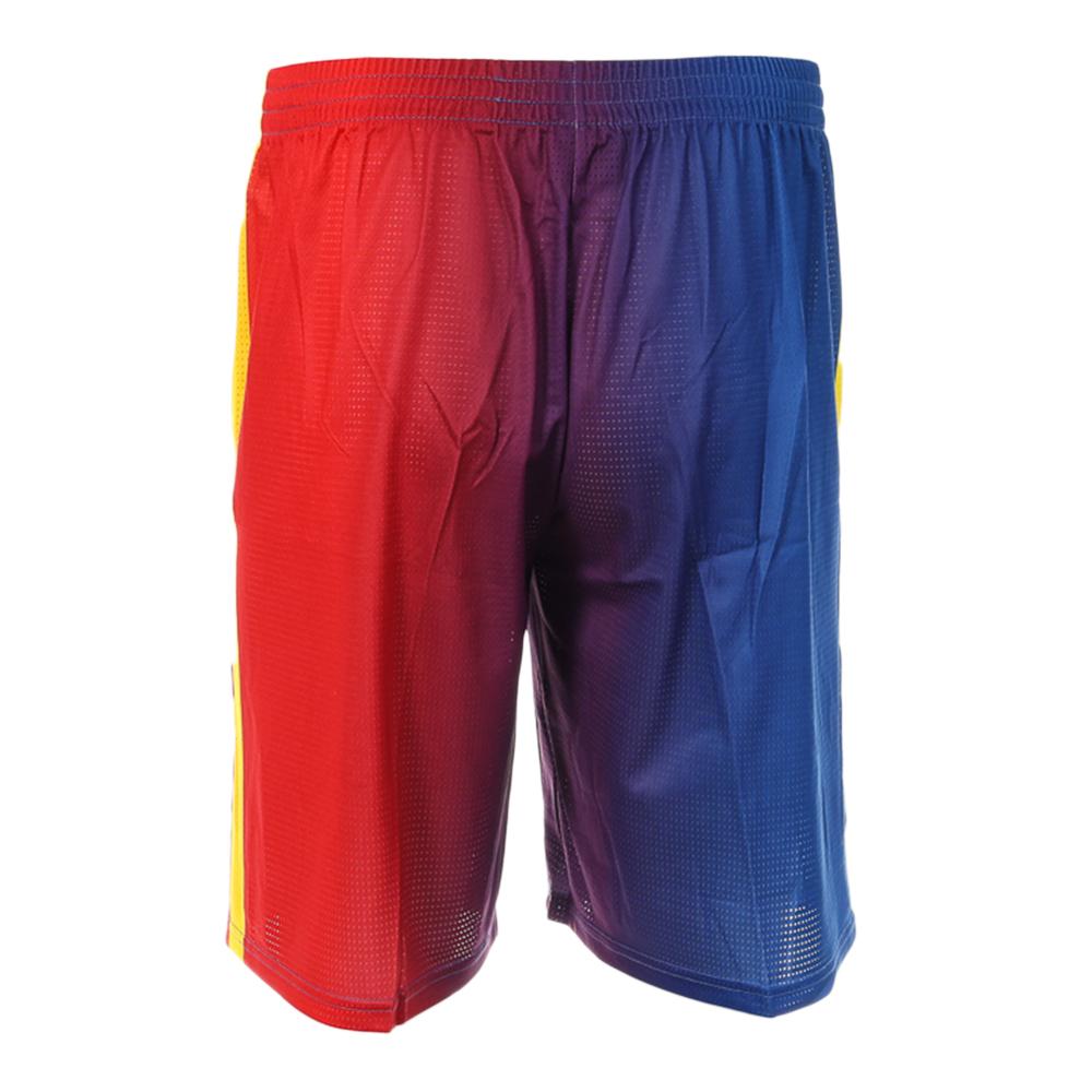 Barcelona Short de Baskets Bleu/Rouge Sport Zone Homme 2023/2024 vue 2