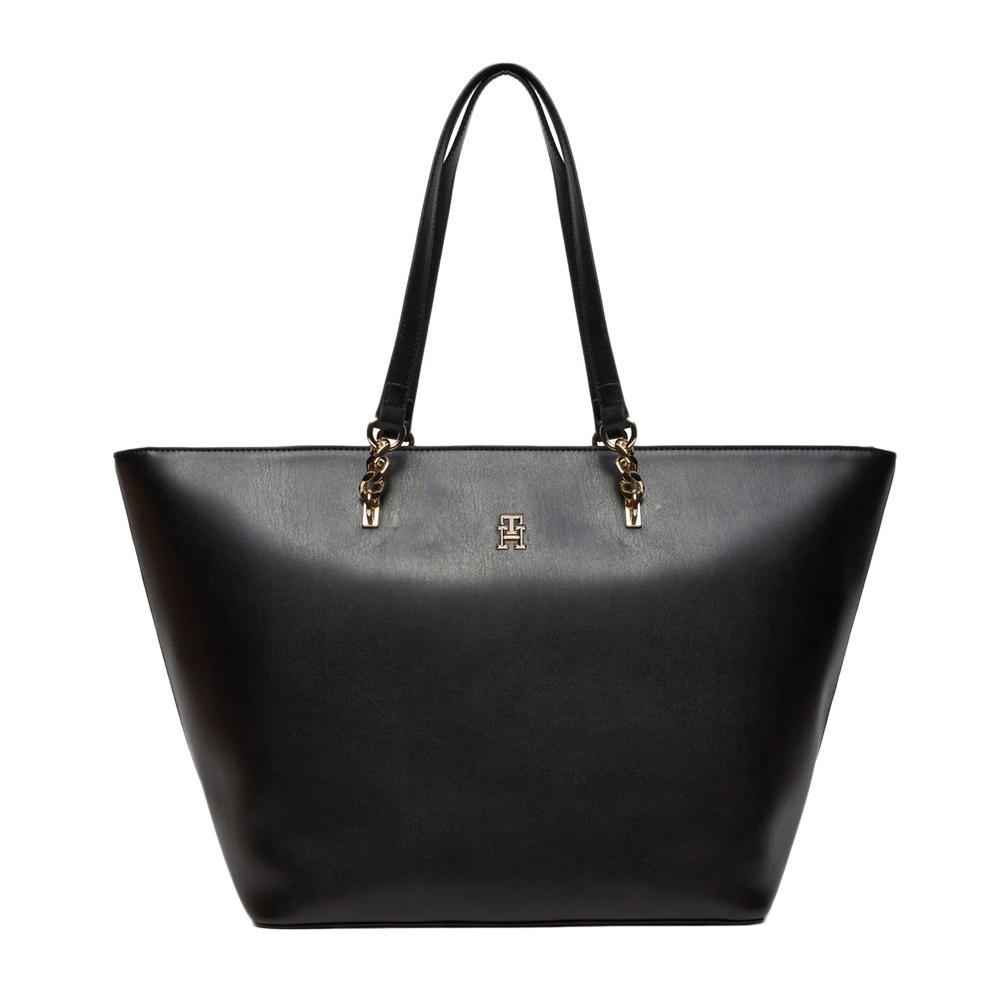 Sac à Main Noir Tommy Hilfiger Refined pas cher