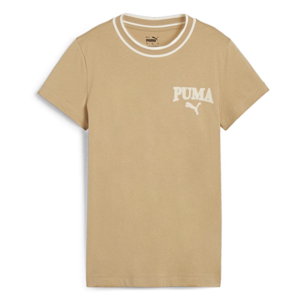 T-shirt Beige Femme Puma Squad 677897 pas cher