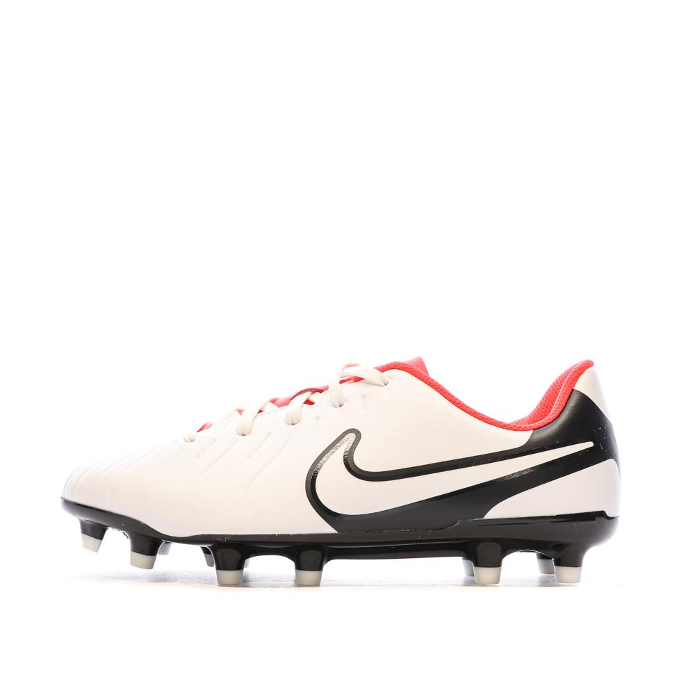 Chaussures de Foot Blanc Nike Junior Legend 10 Club FG MG