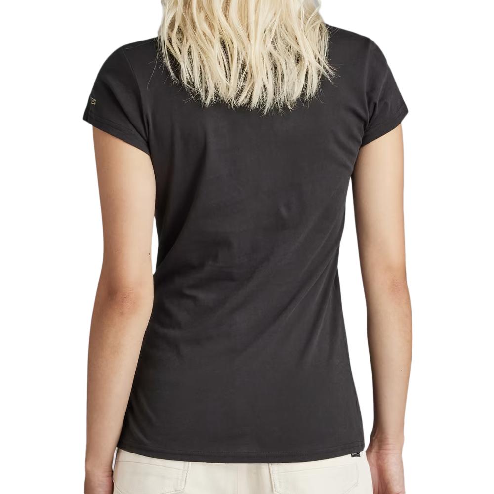 T-shirt Noir Femme G-Star Raw Look Book vue 2