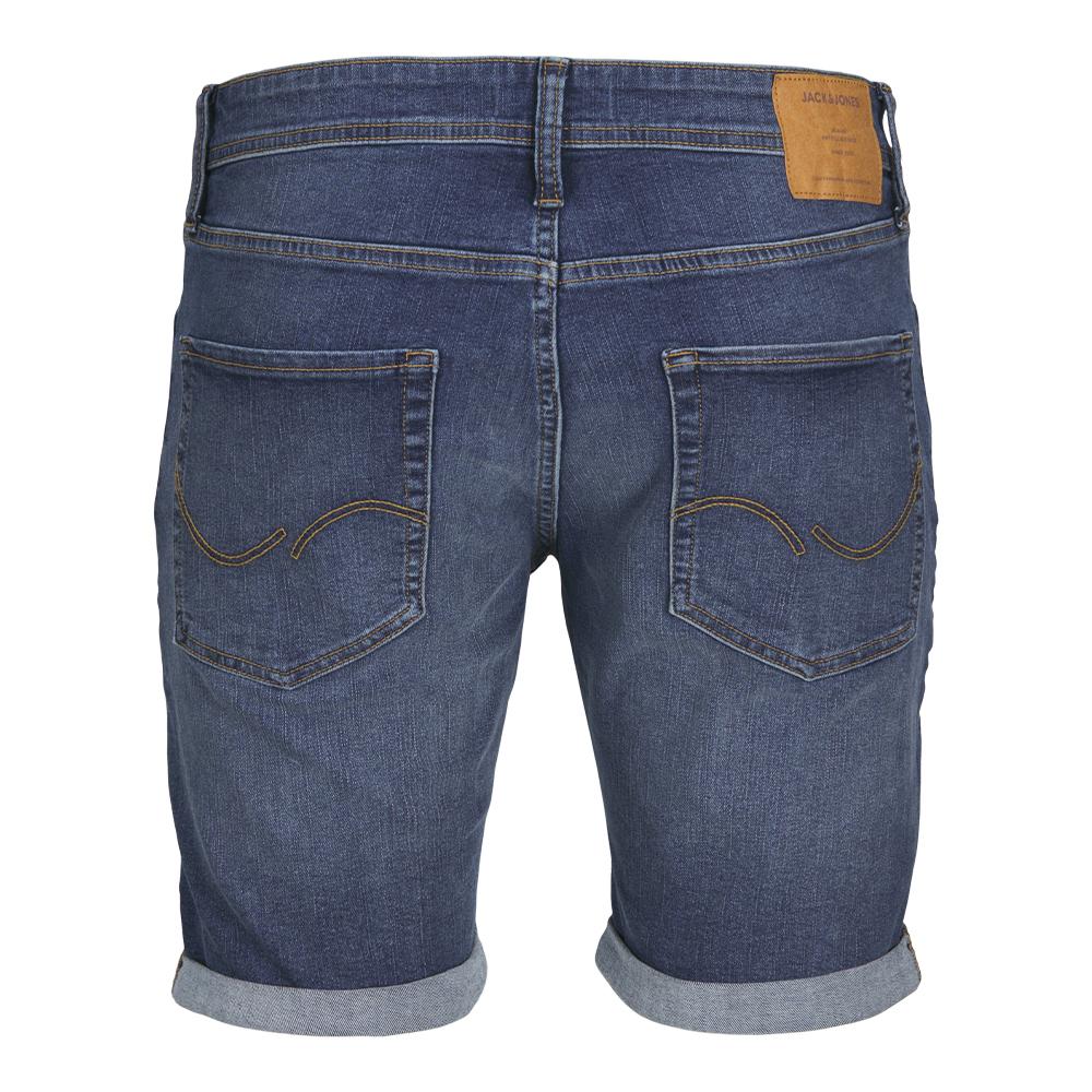 Short en Jean Bleu Foncé Homme JACK & JONES Original 327 vue 2