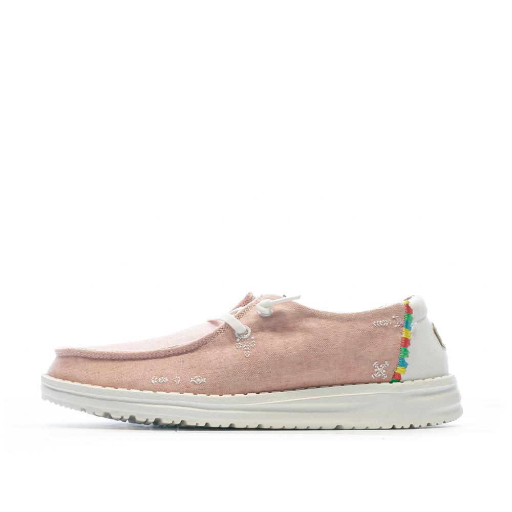 Chaussures Rose Femme Hey Dude Wendy Boho pas cher