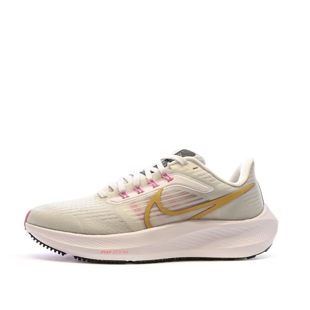 Chaussures de running Grises Rose Femme Nike Zoom Pegasus Espace des marques