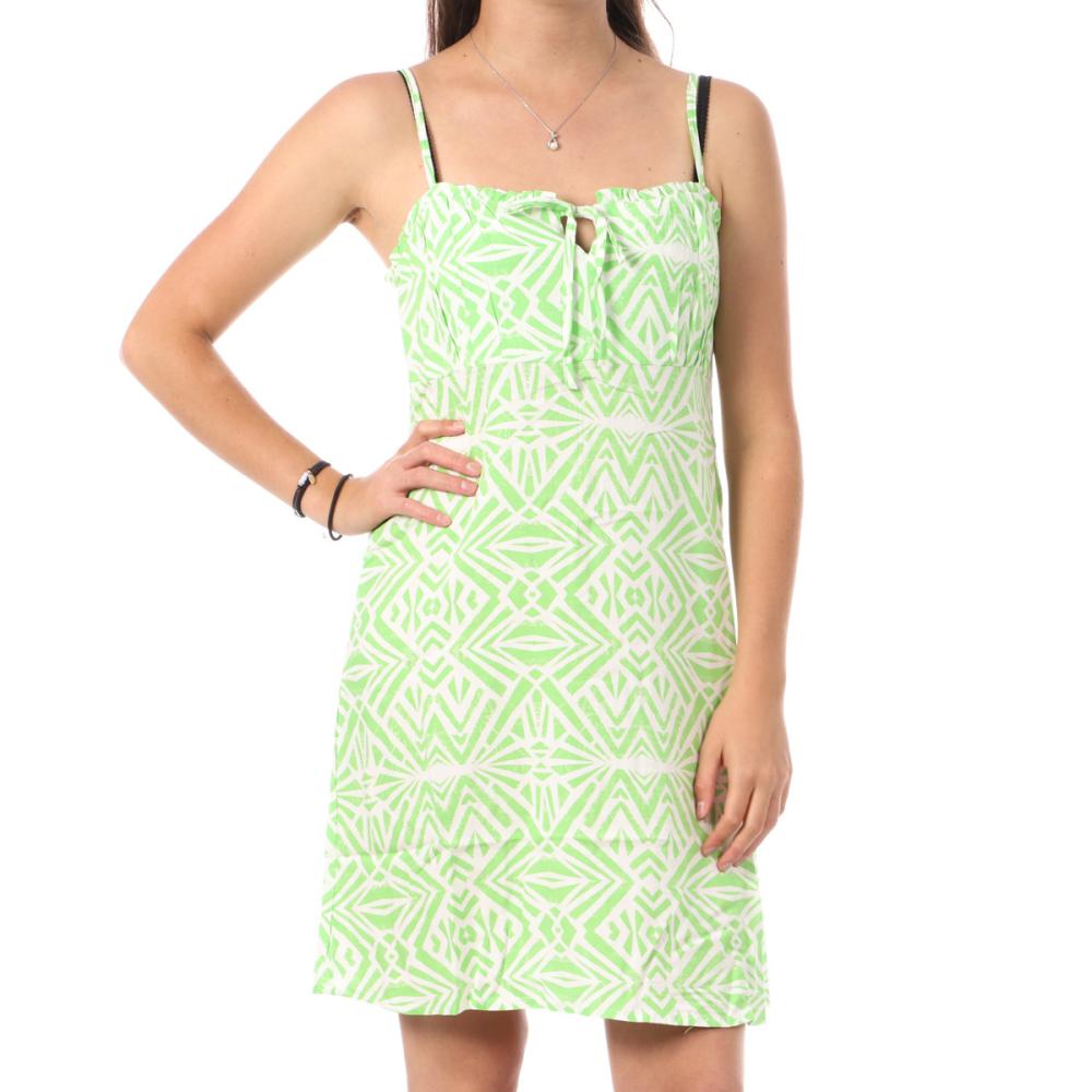 Robe Vert Femme Only Strap Alexa pas cher