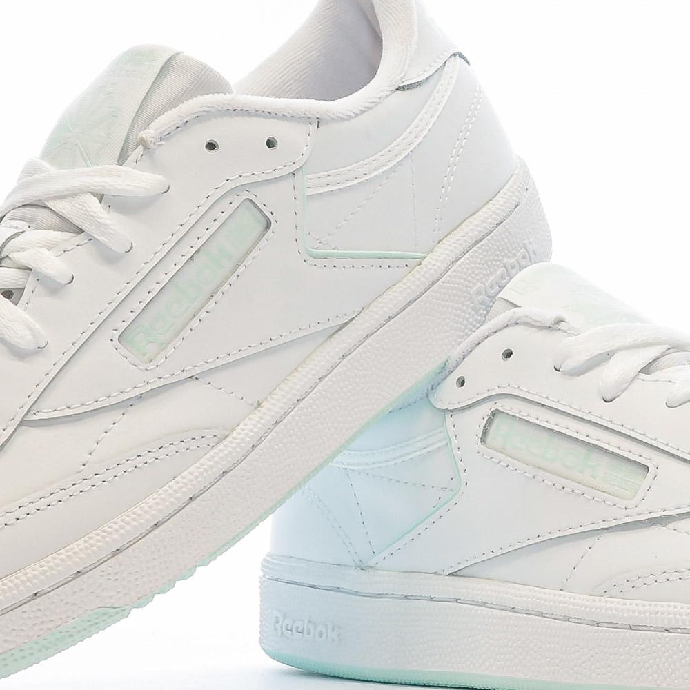 Baskets Blanches Femme Reebok Club vue 7