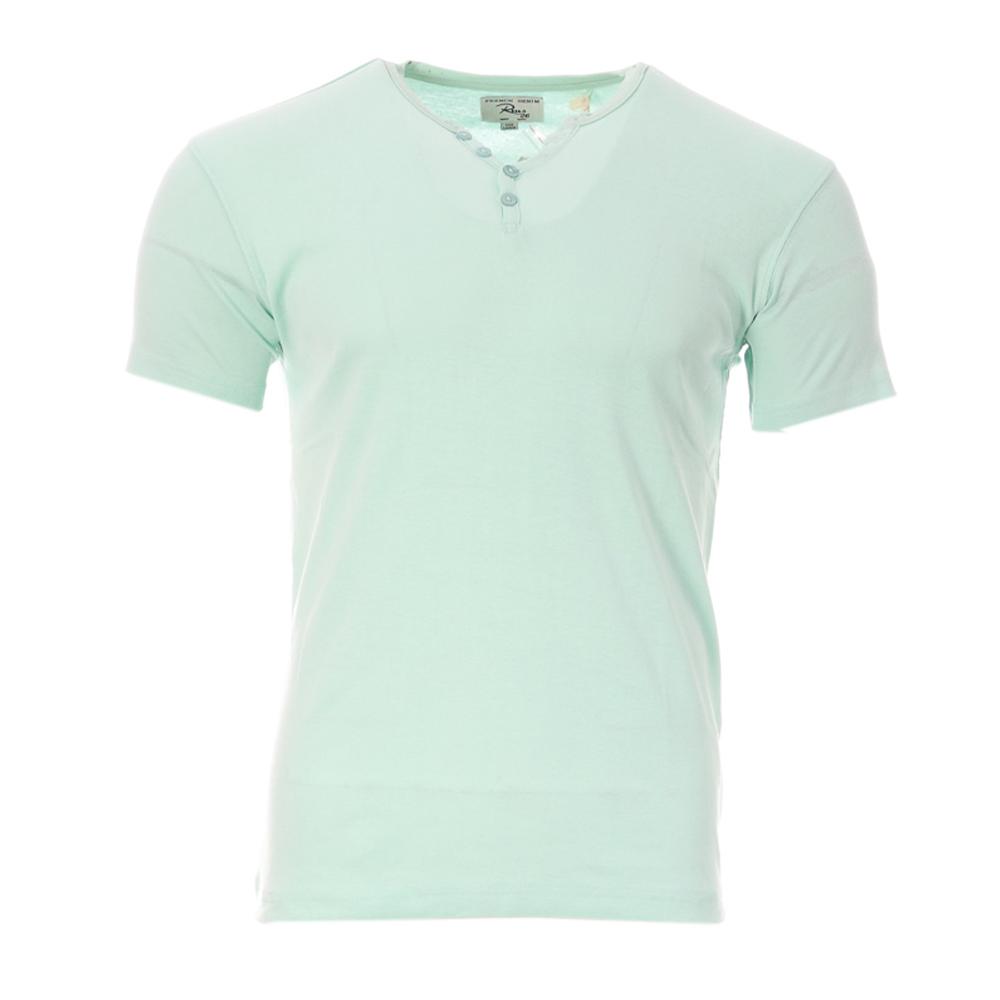 T-shirt Vert Fluo Homme RMS26 Basic pas cher