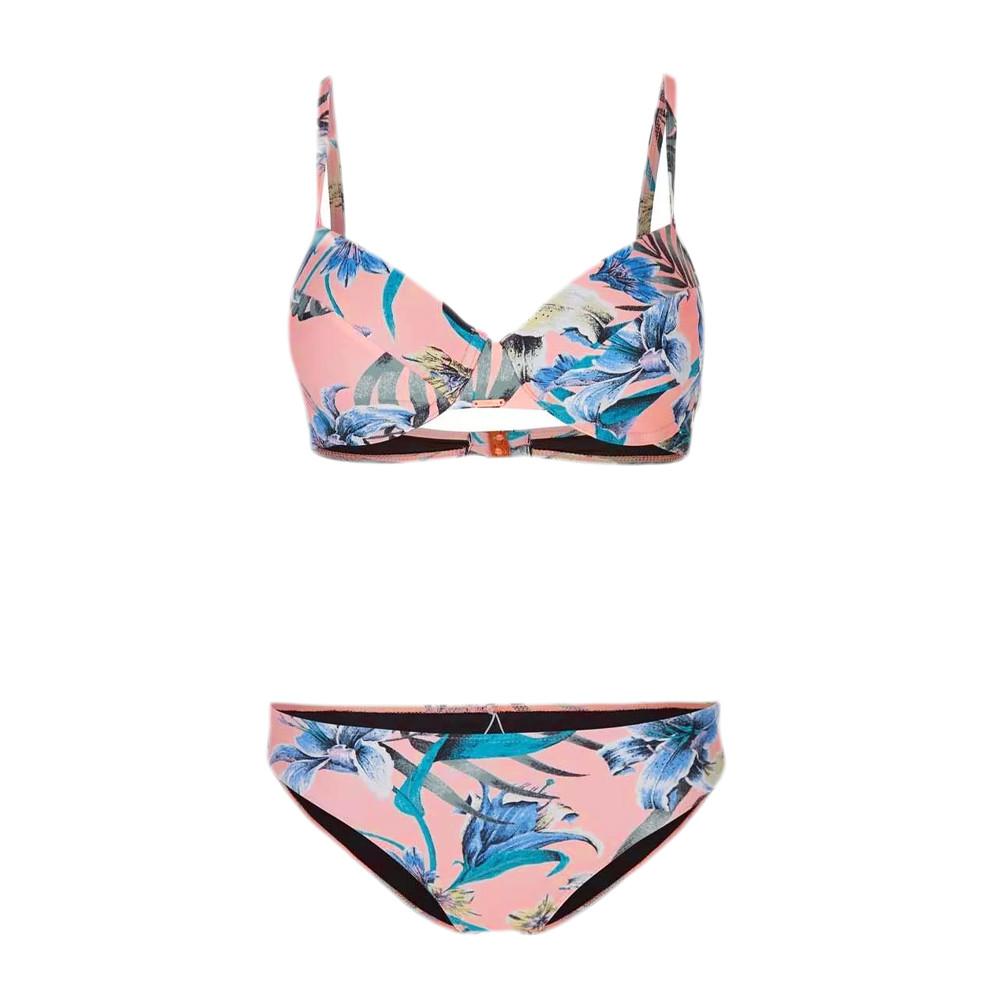 Maillot de bain 2 pieces Rose à Motifs Femme O'Neill Julia pas cher