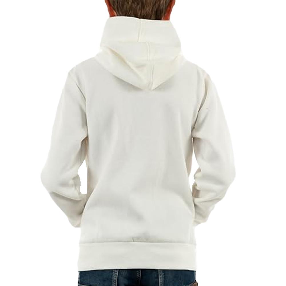 Sweat à Capuche Blanc Garçon Levi's 9EE577 vue 2