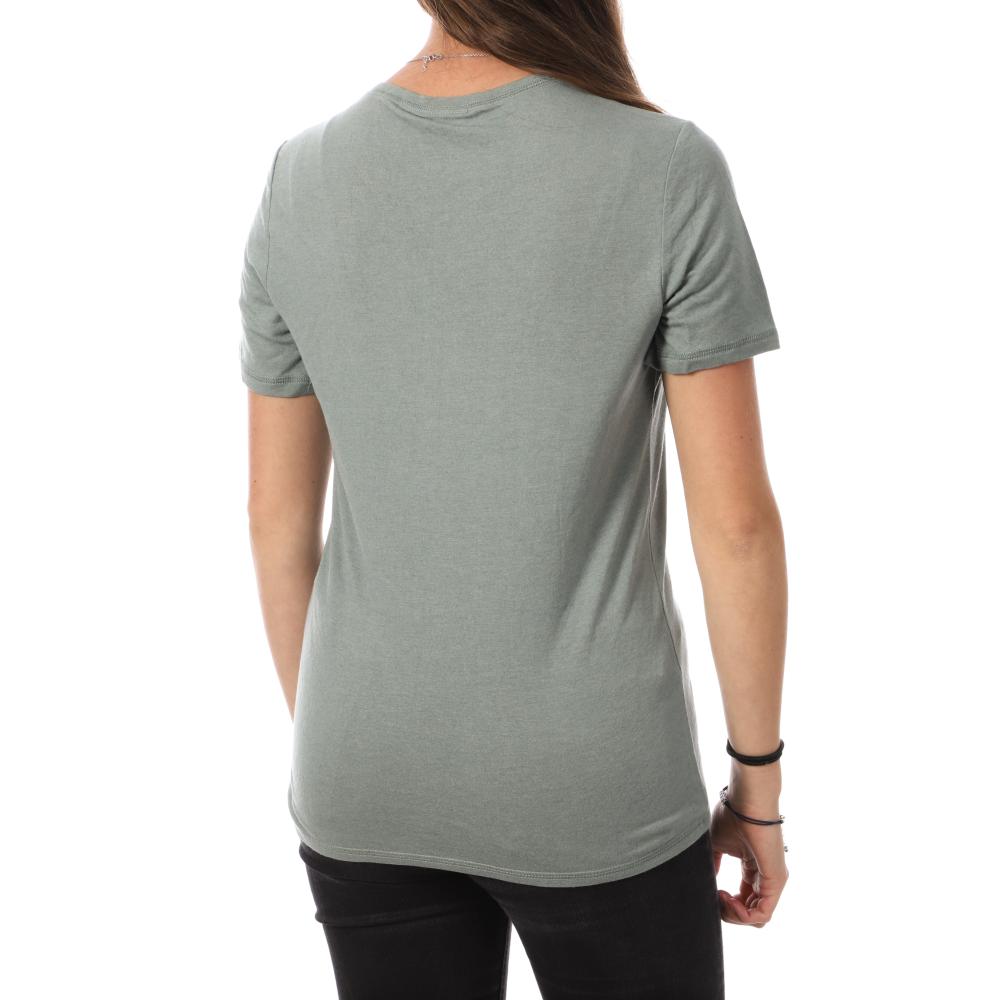 T-Shirt Vert D'eau Femme JDY Suma Wool vue 2