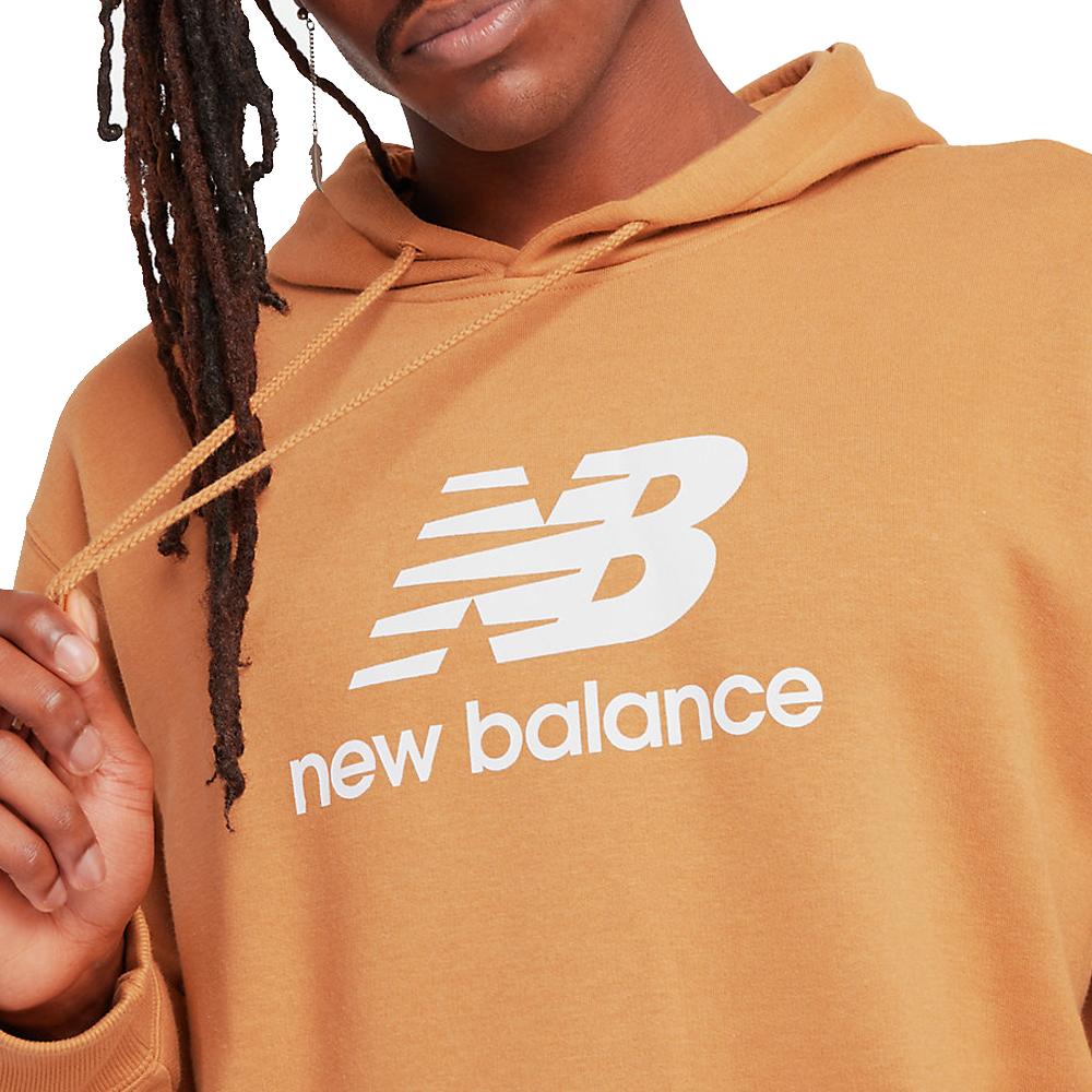 Sweat Orange Mixte New Balance WT43524 vue 2