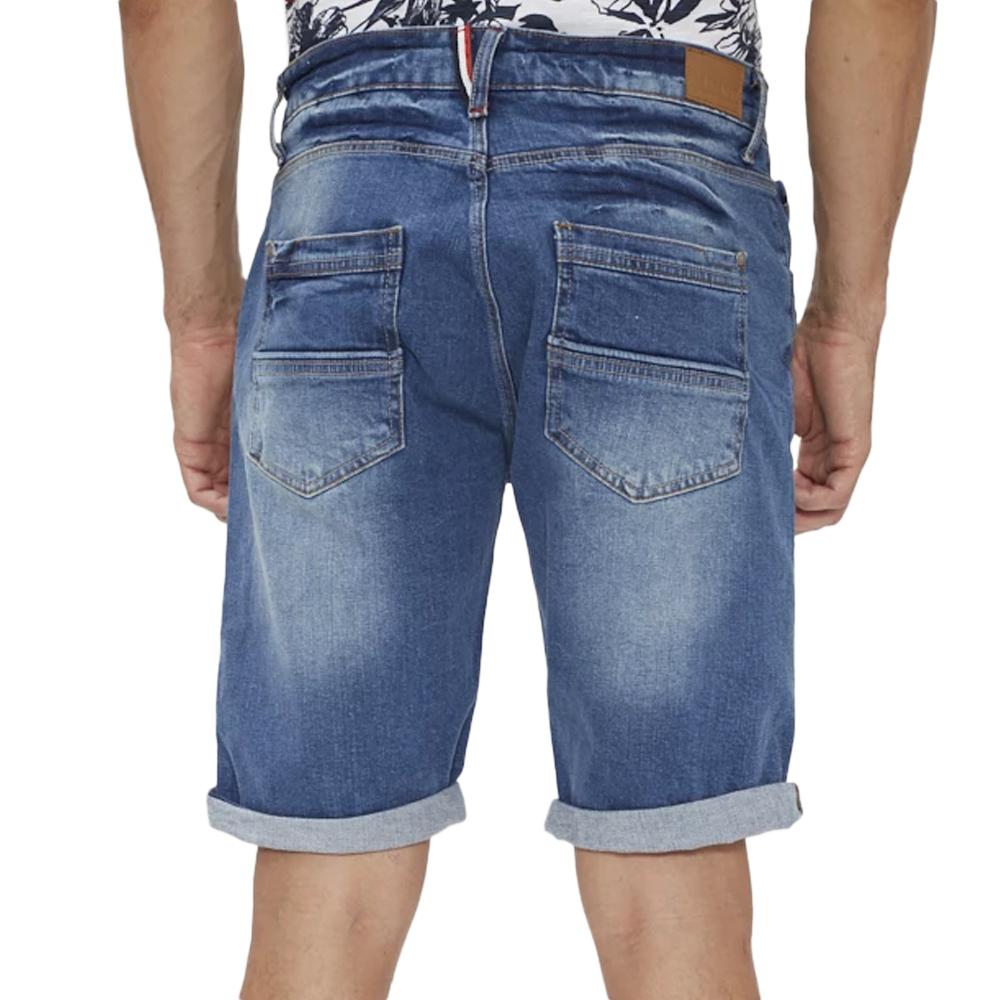 Short en Jean Bleu Homme Paname Brothers BRAMY vue 2