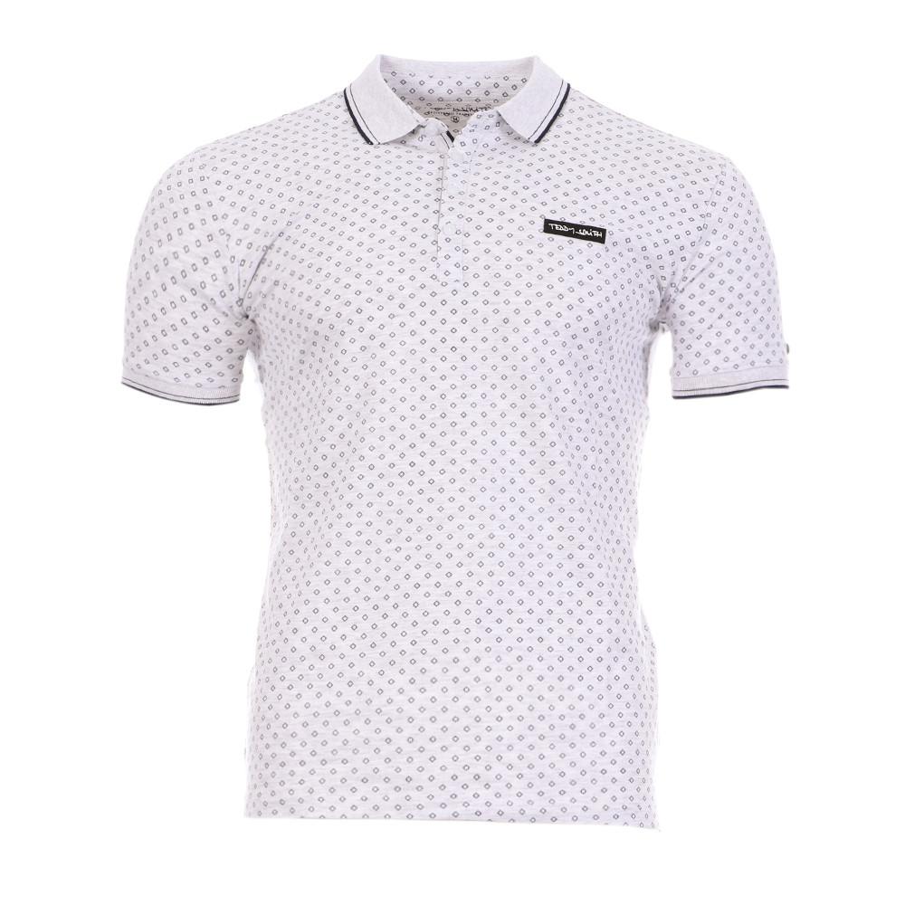 Polo Gris Homme Teddy Smith Pasy pas cher