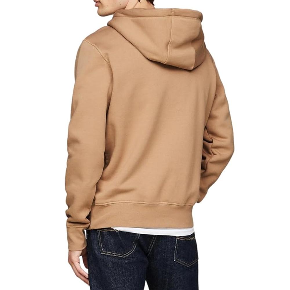 Sweat à Capuche Beige Homme Tommy Hilfiger Logo Hoodie vue 2