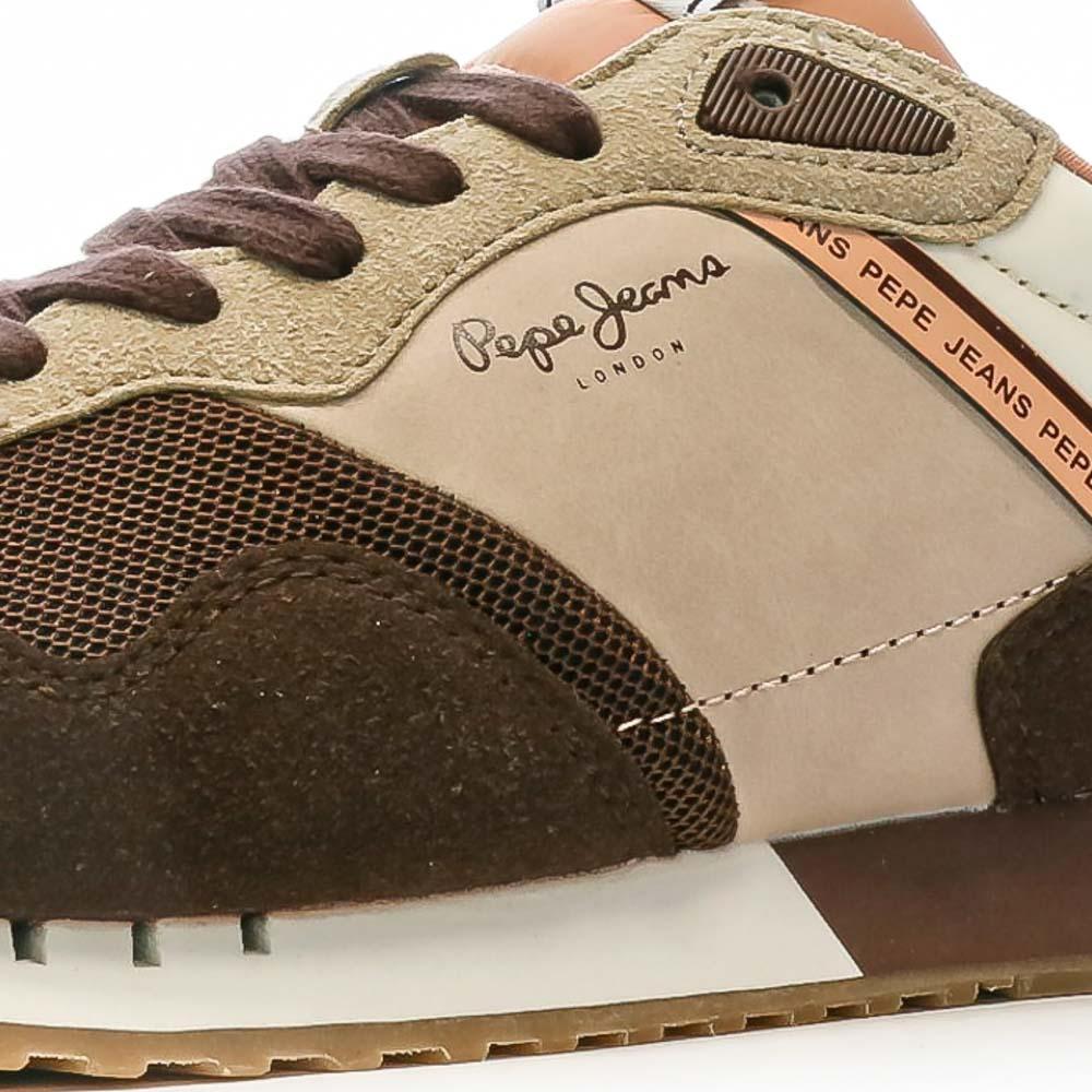 Baskets Marron Femme Pepe jeans London Tawny vue 7