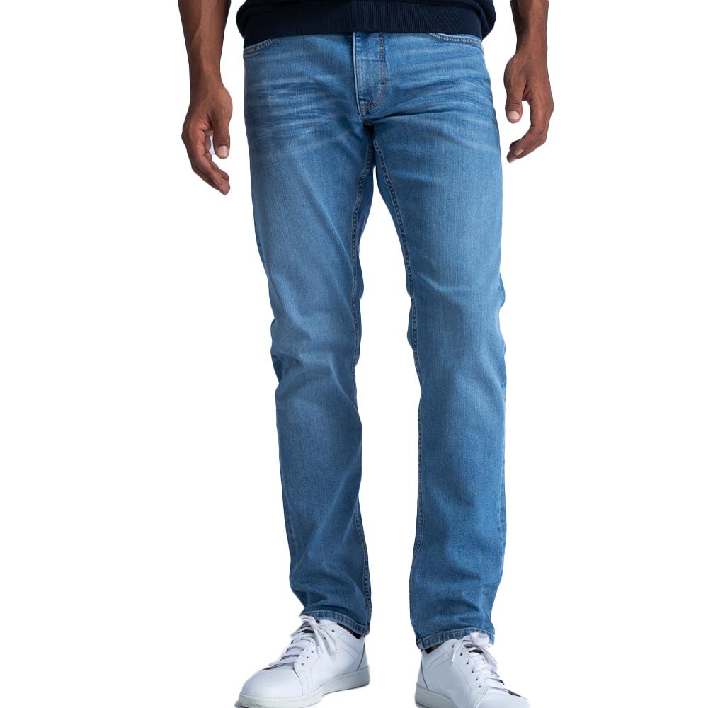 Jean Droit Bleu Homme Petrol Industries STARLING-LUD pas cher