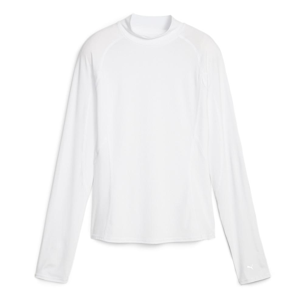 Sweat Blanc Femme Puma Baselayer pas cher