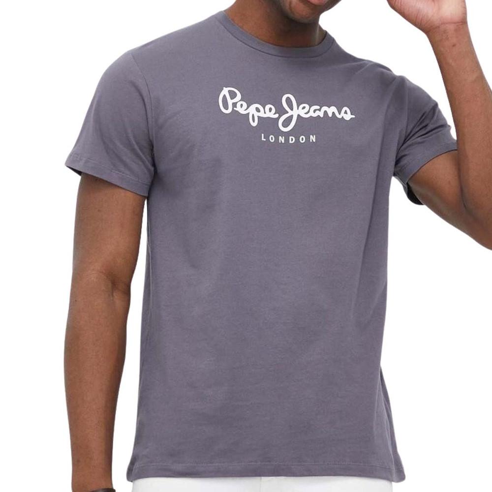 T-shirt Gris Foncé Homme Pepe jeans Eggo N pas cher