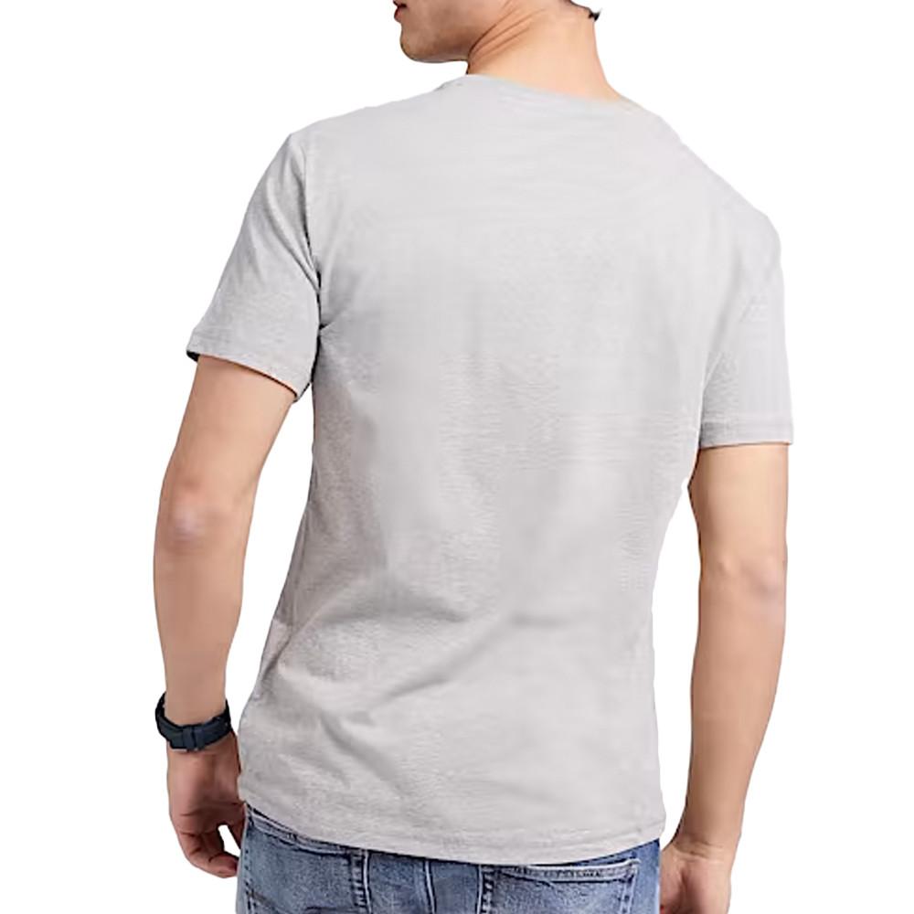 T-shirt Gris Homme Guess Blurry vue 2