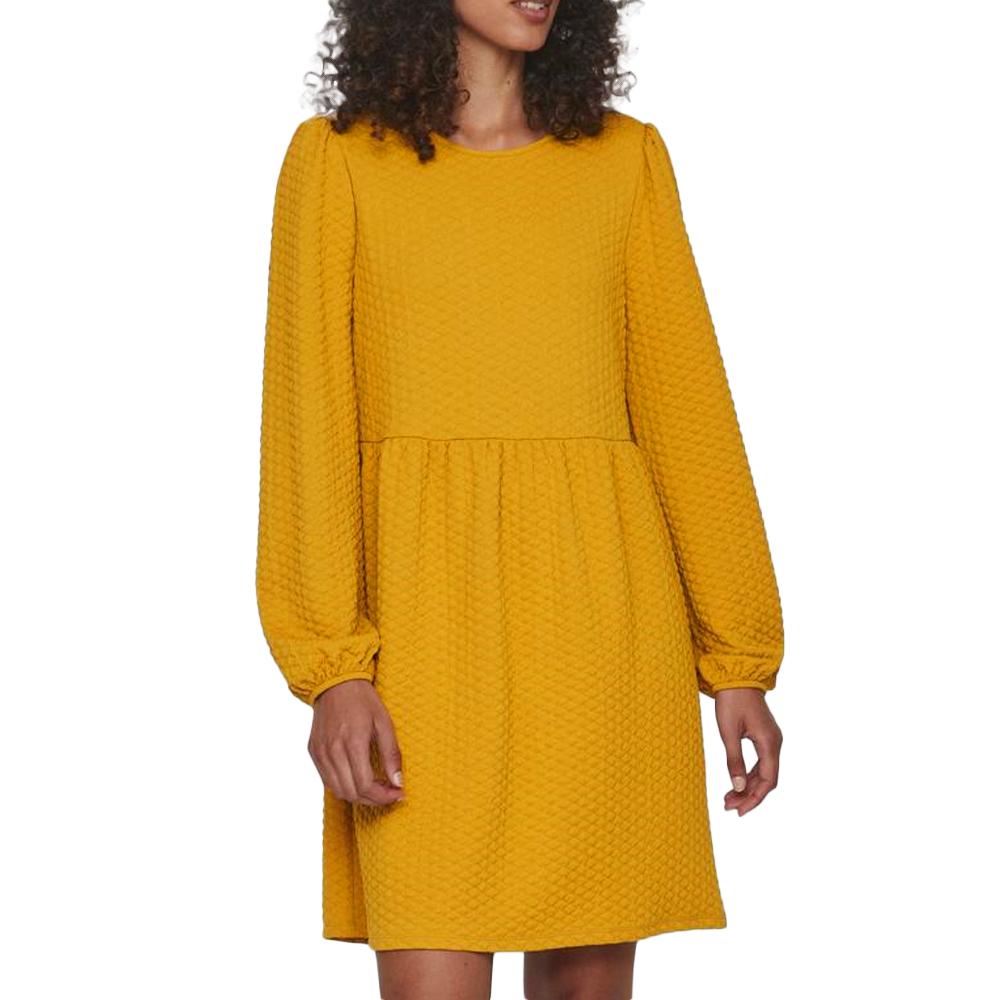 Robe Jaune Femme Vila Tructia pas cher