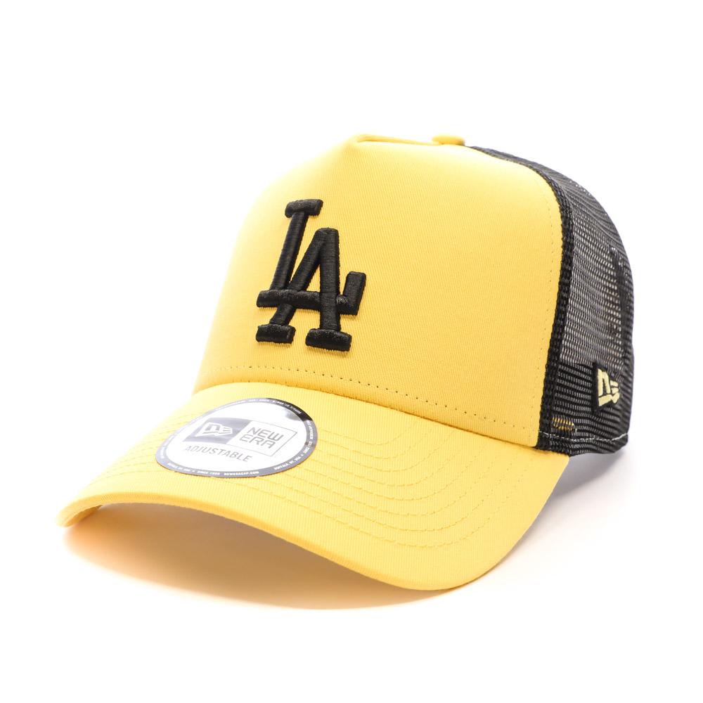 Casquette Jaune/Noir Homme New Era League Trucker Angeles Dodgers pas cher