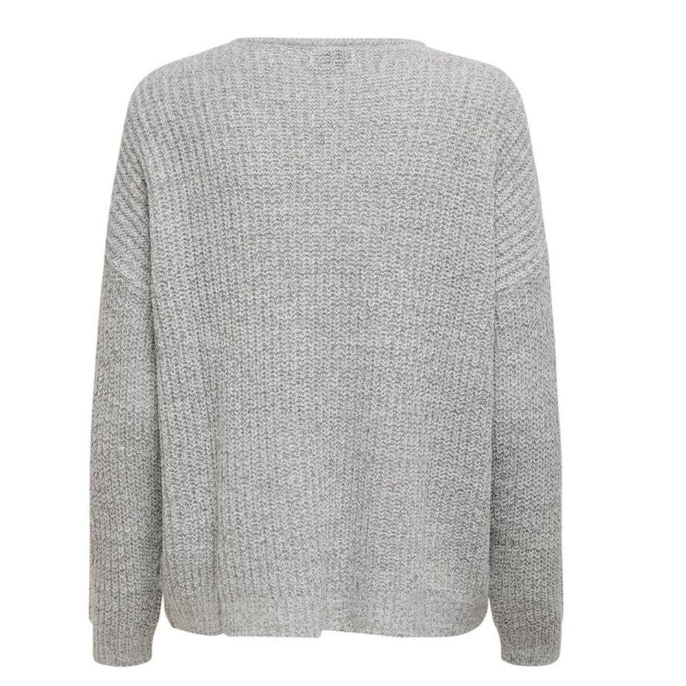 Pull gris chiné femme Jacqueline de Yong MEGAN vue 2