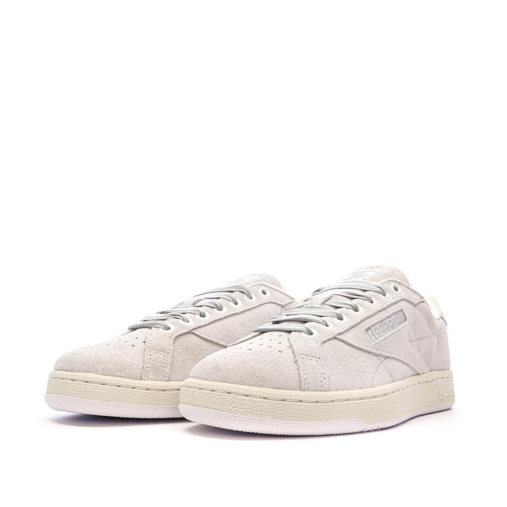 Baskets Grise Mixte Reebok Club C Grounds vue 6