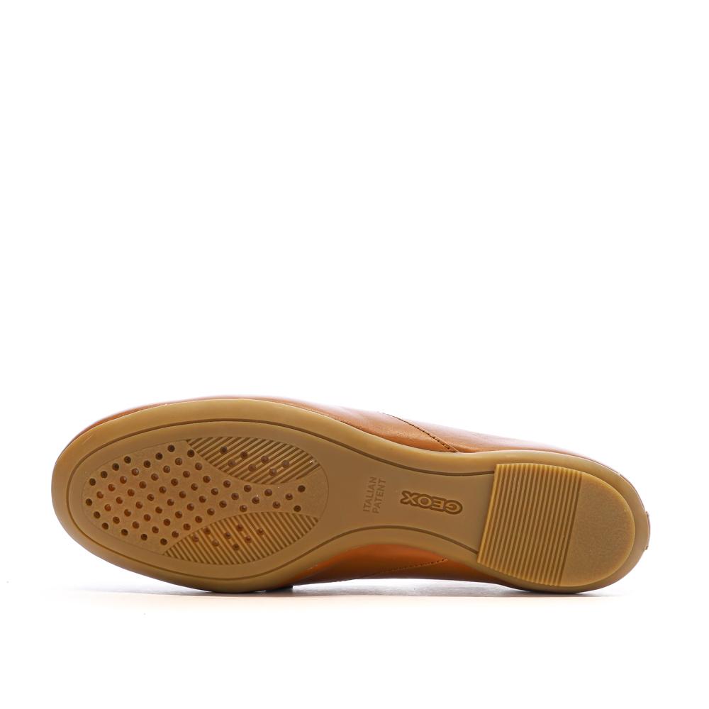 Mocassin Marron Femme Geox Palmaria vue 5