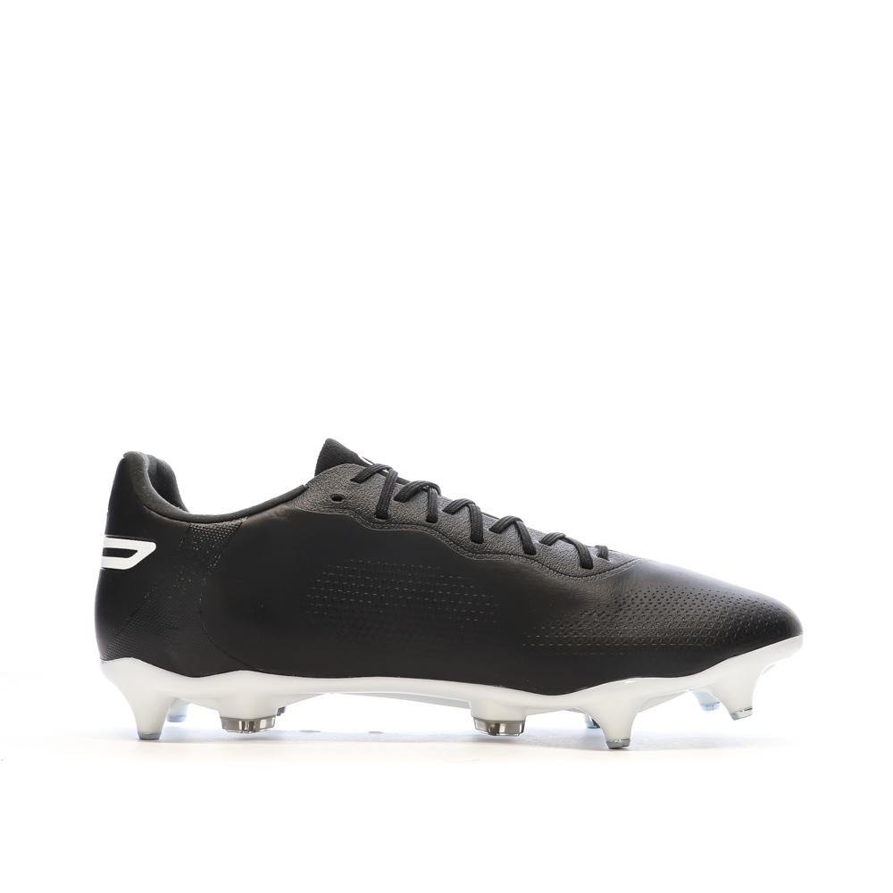 Chaussures de football Noires Homme Puma King Pro vue 2