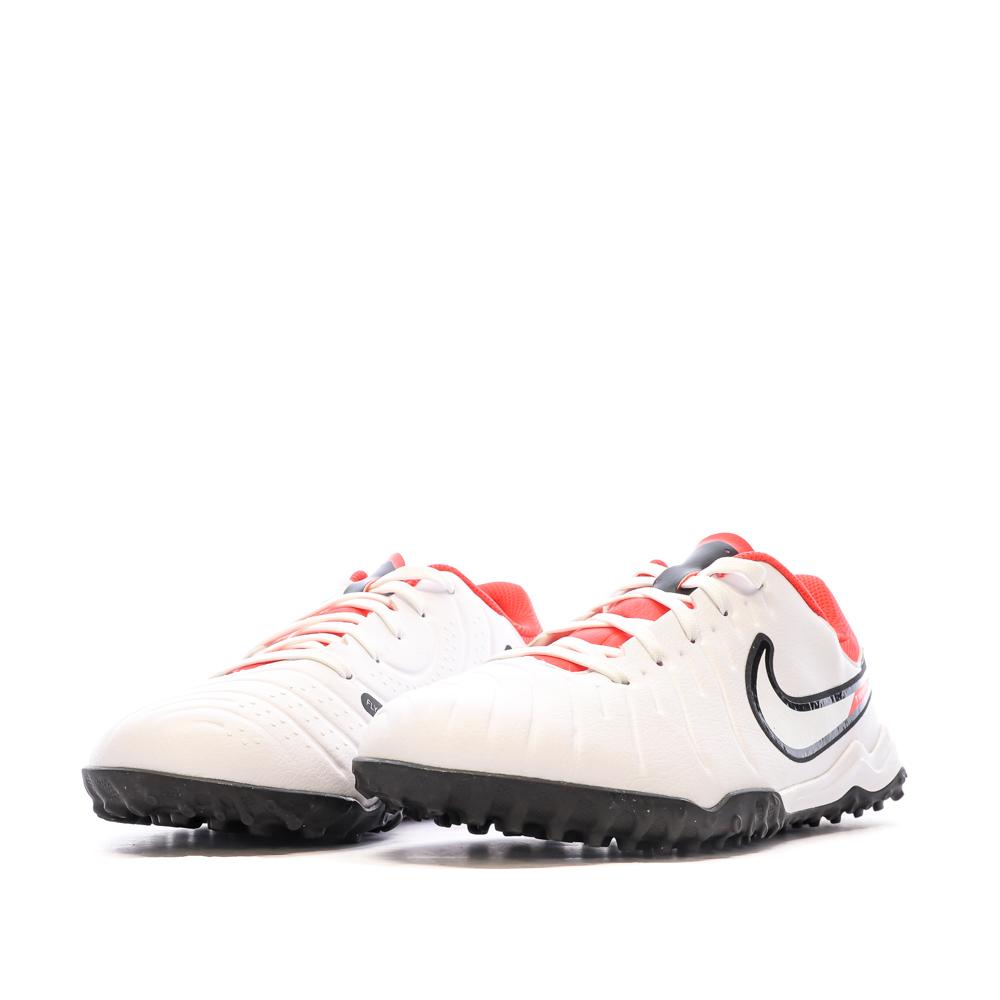 Chaussures de Foot Blanc Junior Nike Legend 10 Academy TF vue 6