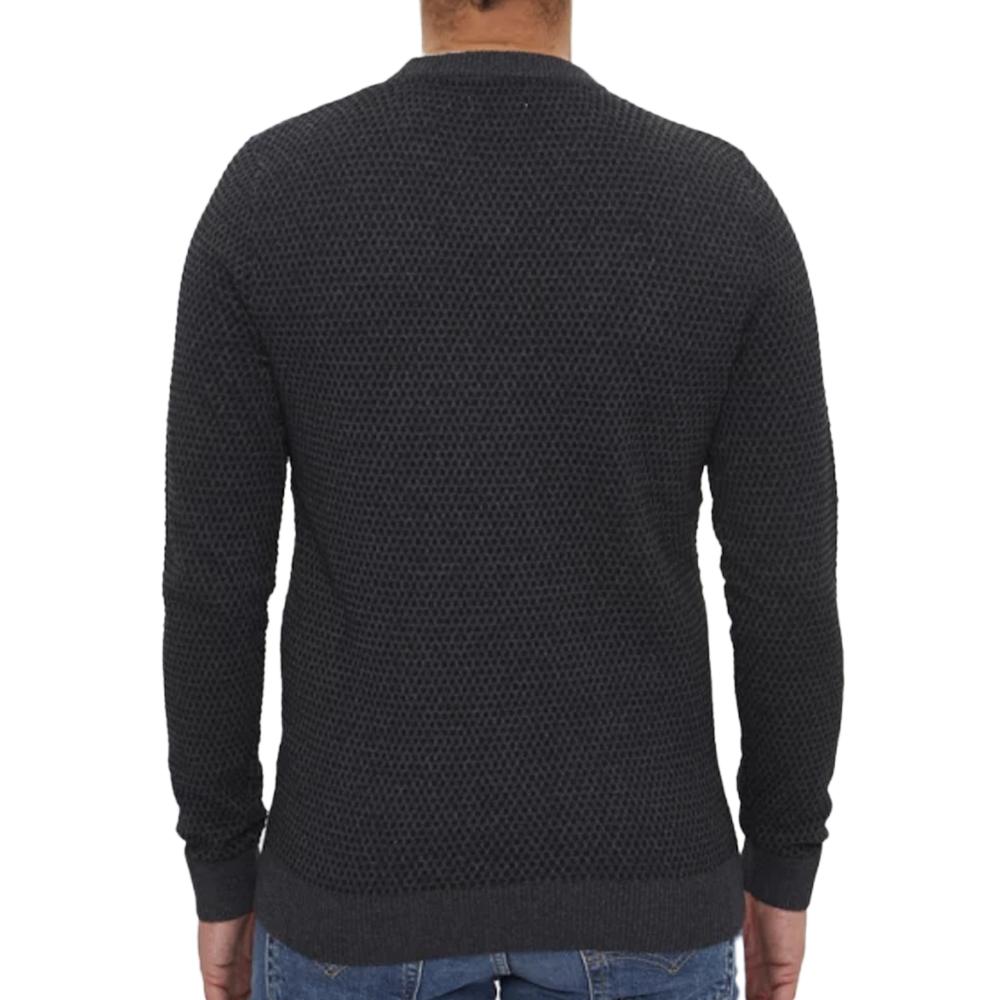 Pull Gris Homme Jack & Jones Whatlas vue 2