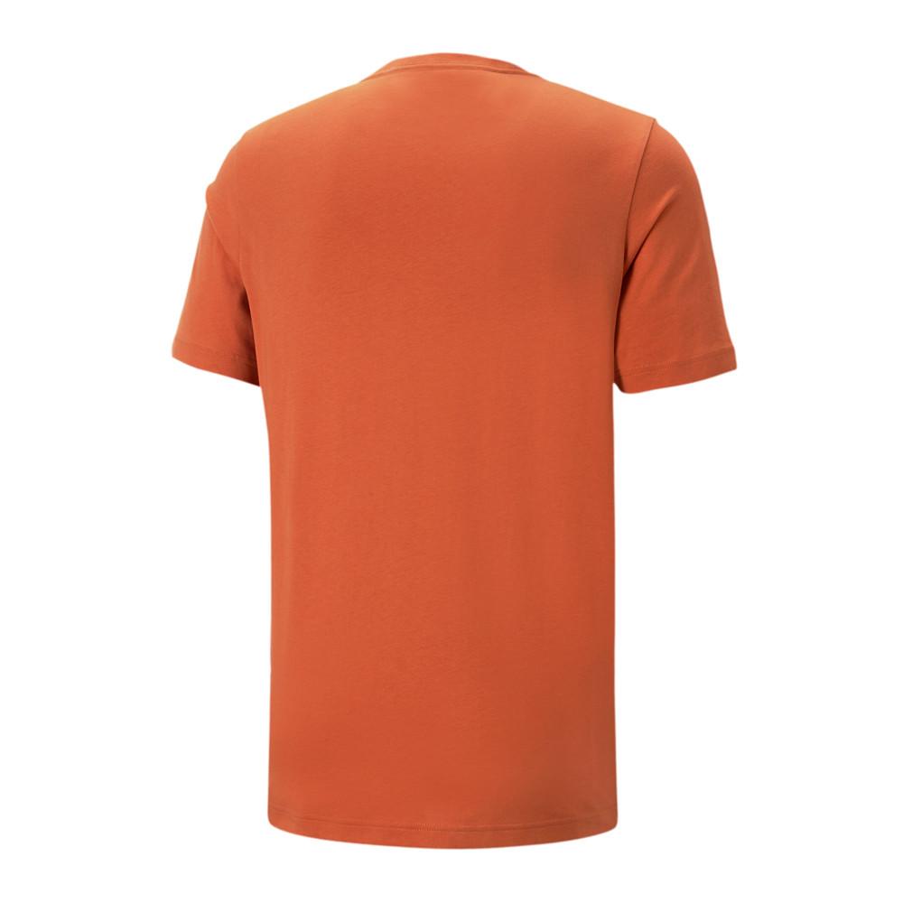 T-shirt Orange Homme Puma Essential Logo vue 2