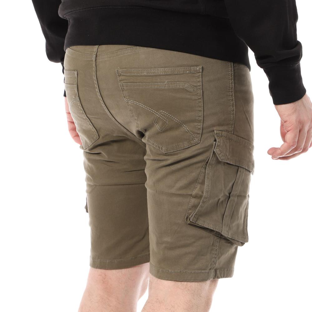 Short Cargo Kaki Homme La Maison Blaggio VEGALIA vue 2