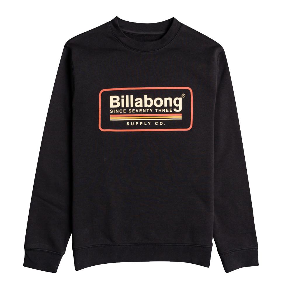 Sweat Noir Garçon Billabong Pacifico pas cher