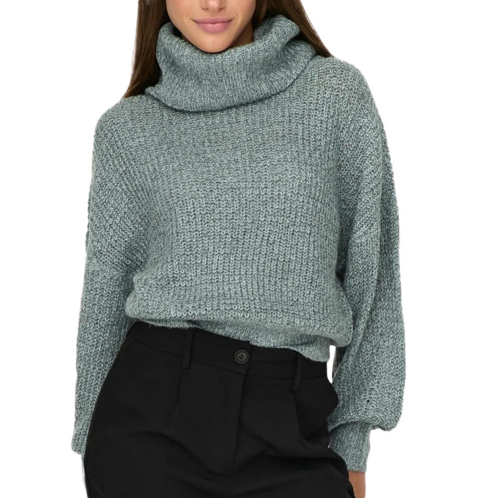 Pull Vert Femme JDY Megan Cowl Neck pas cher