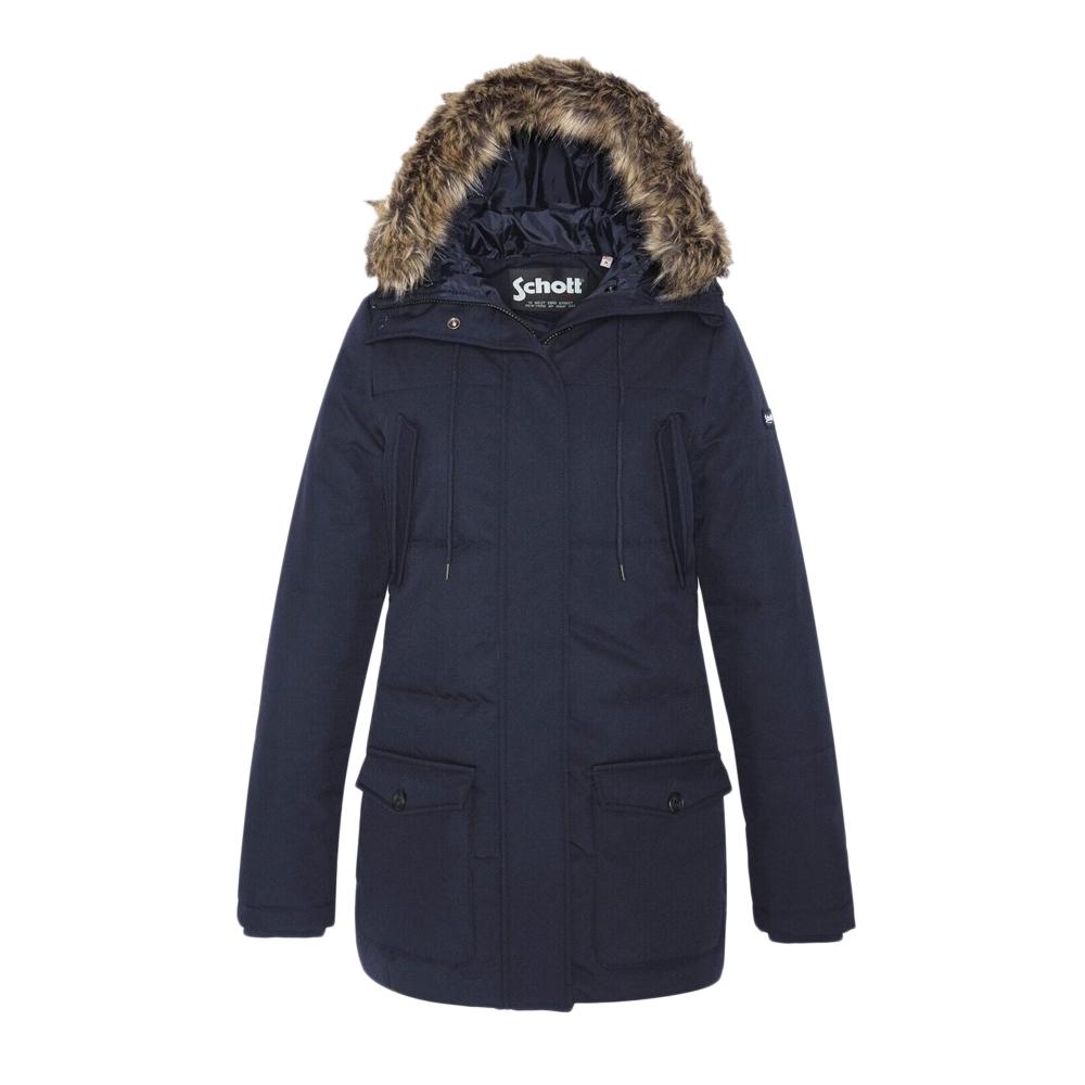 Parka Marine Femme Schott CAMILIA pas cher