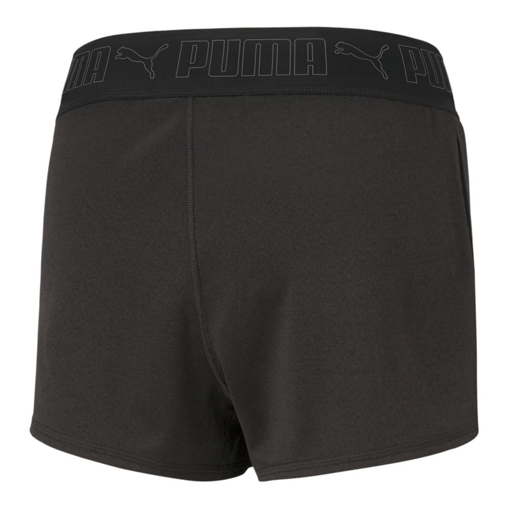 Short Noir Femme Puma Train Puma Elastic 3 vue 2