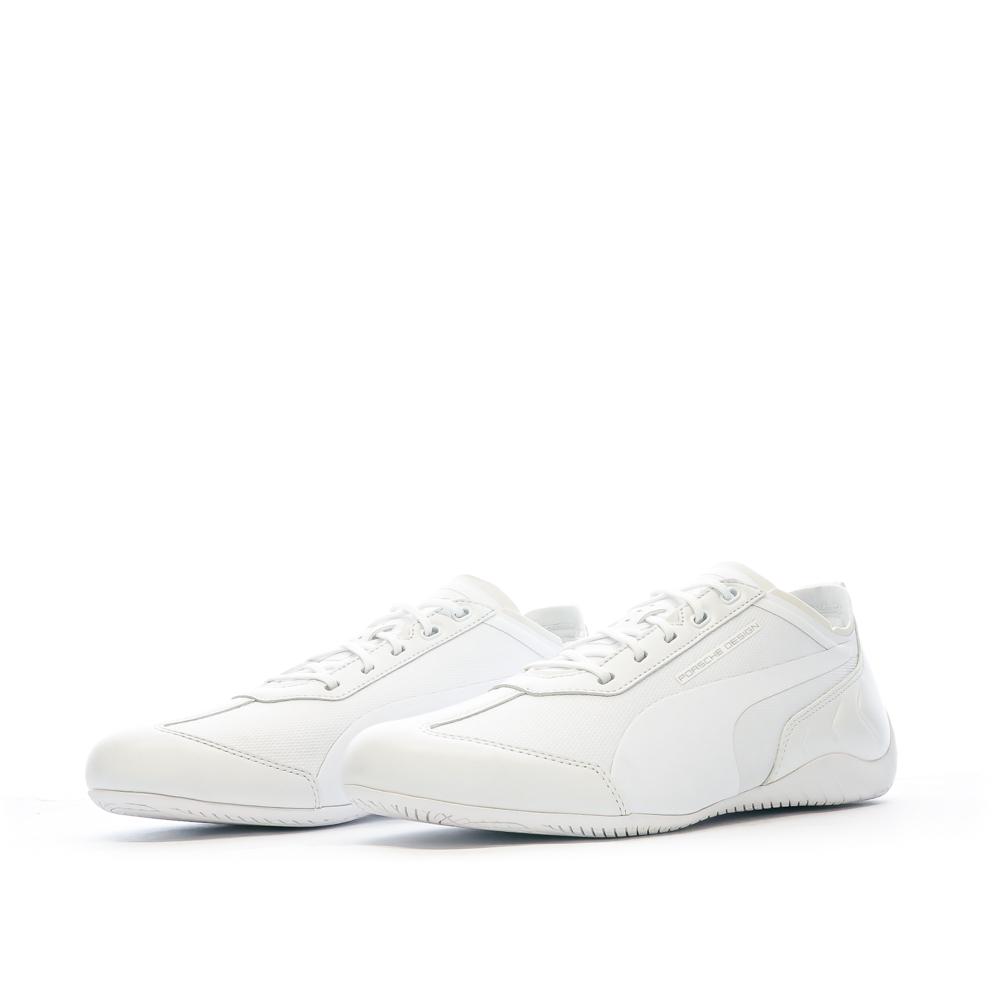 Baskets Blanches Homme Puma Speedcat X Porsche vue 6