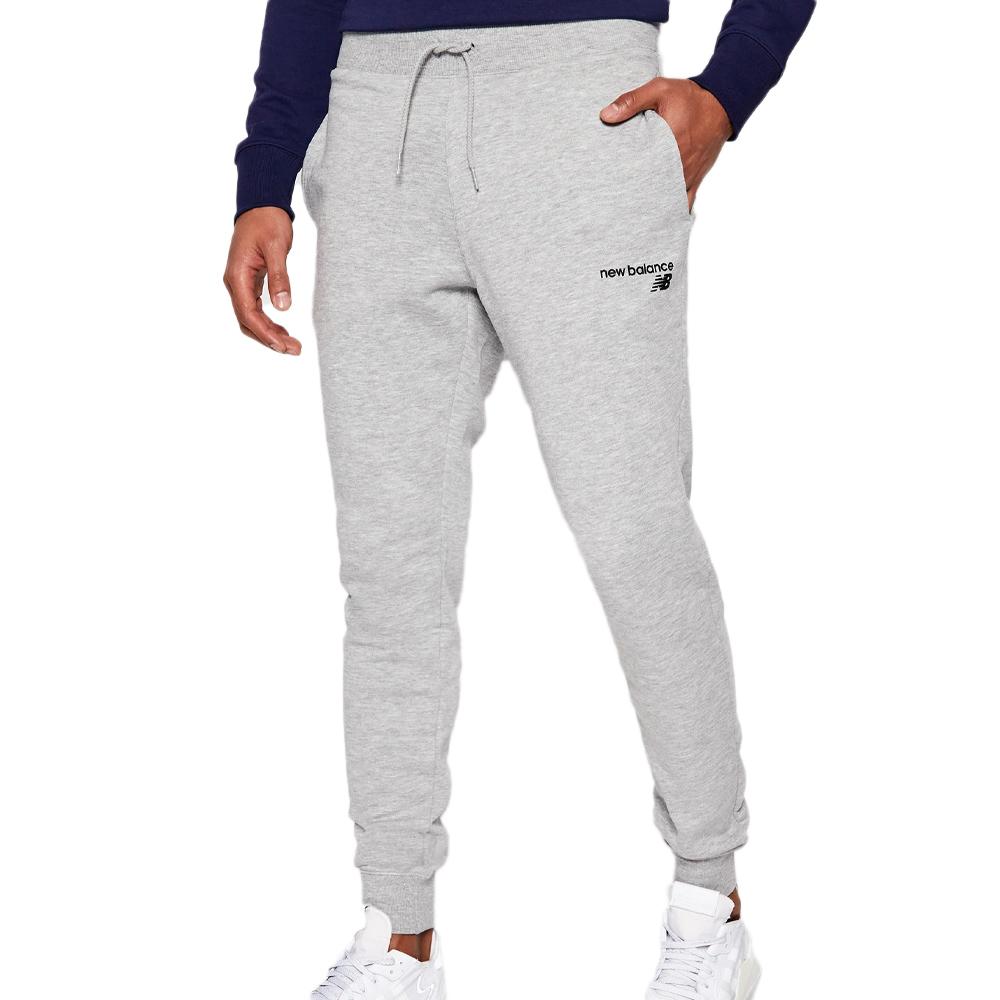 Jogging Gris Homme New Balance Fleece MP03904AG pas cher