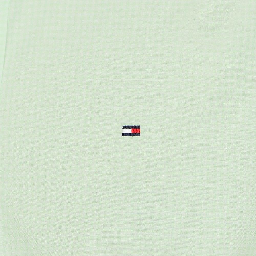 Chemise Blanche/Verte Homme Tommy Hilfiger Gingham vue 3