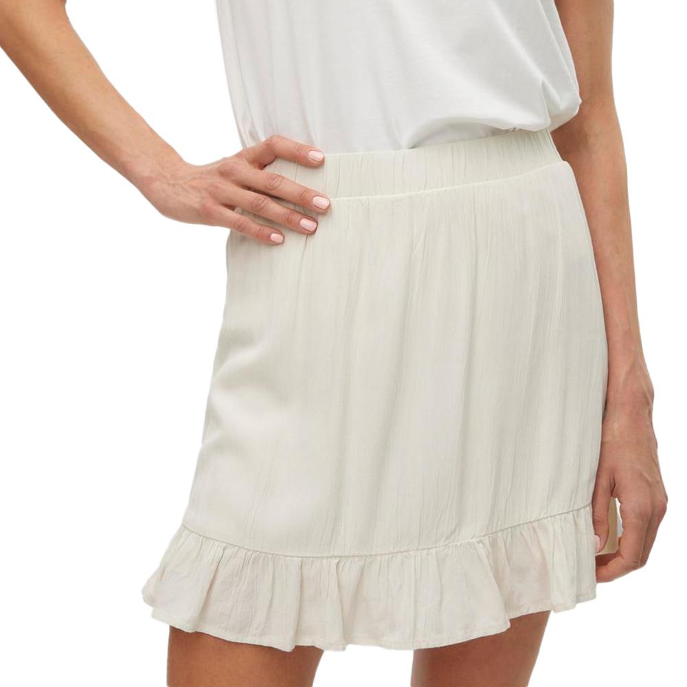 Jupe Short Beige Femme Vero Moda Svella pas cher