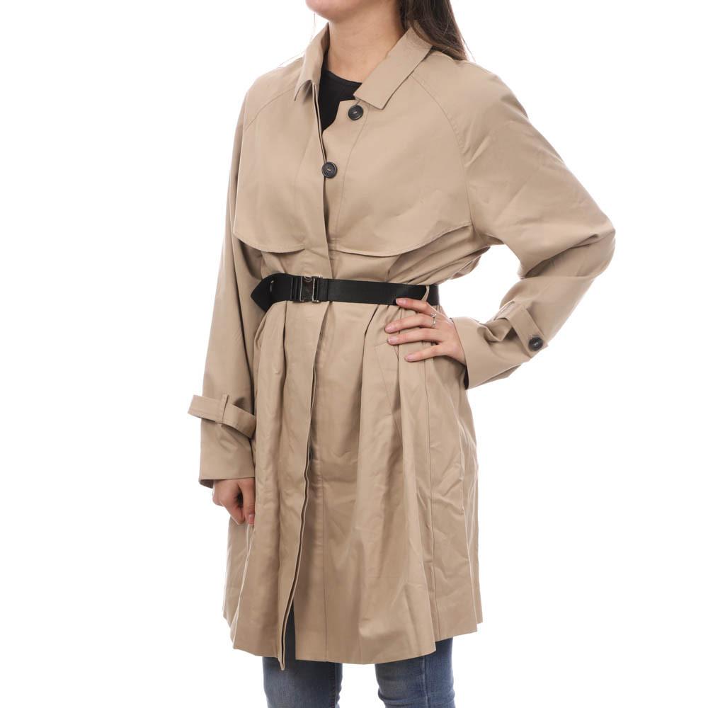 Veste Trench-coat Beige Femme Teddy Smith Trenchy vue 2