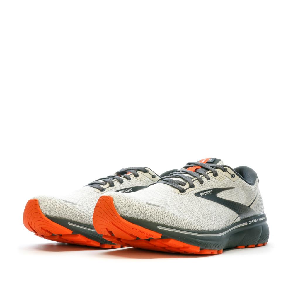 Chaussures de Running Blanche Homme Brooks Ghost 14 vue 6