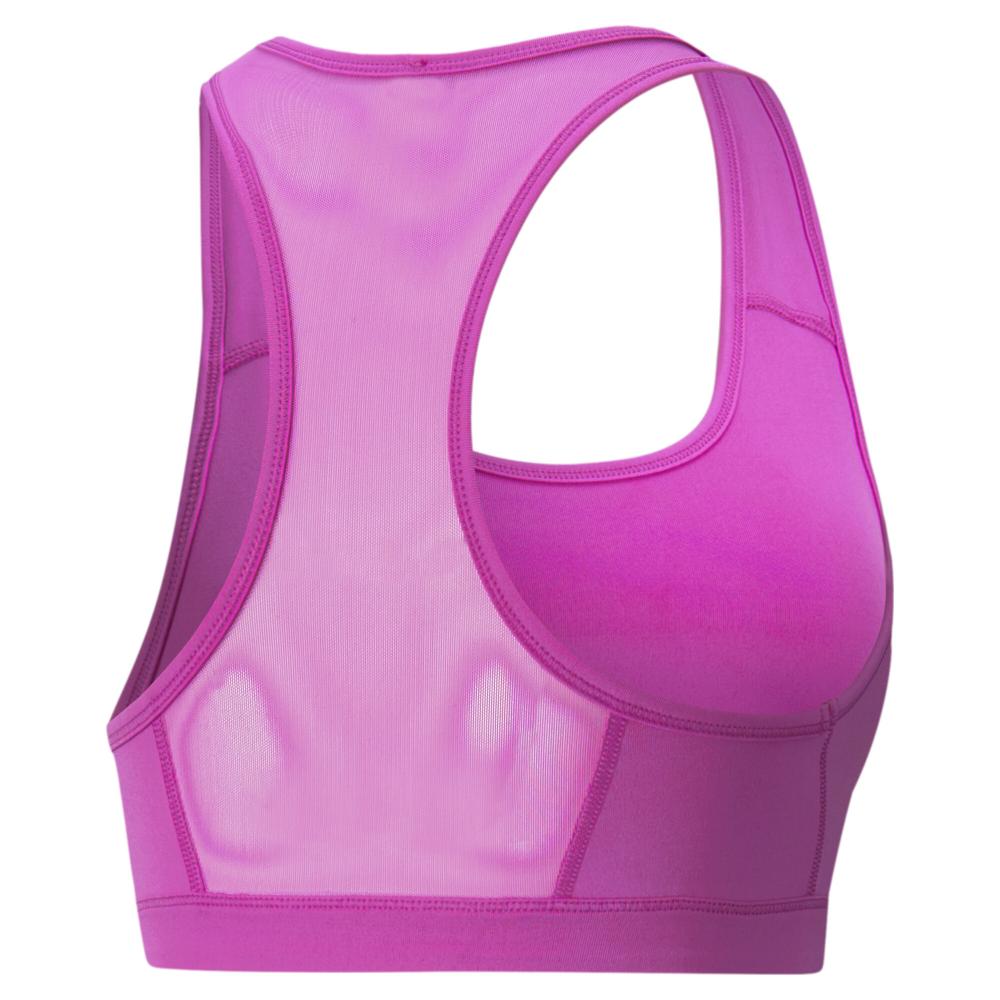 Brassière Fuschia Femme Puma Mid Impact 4keeps vue 2