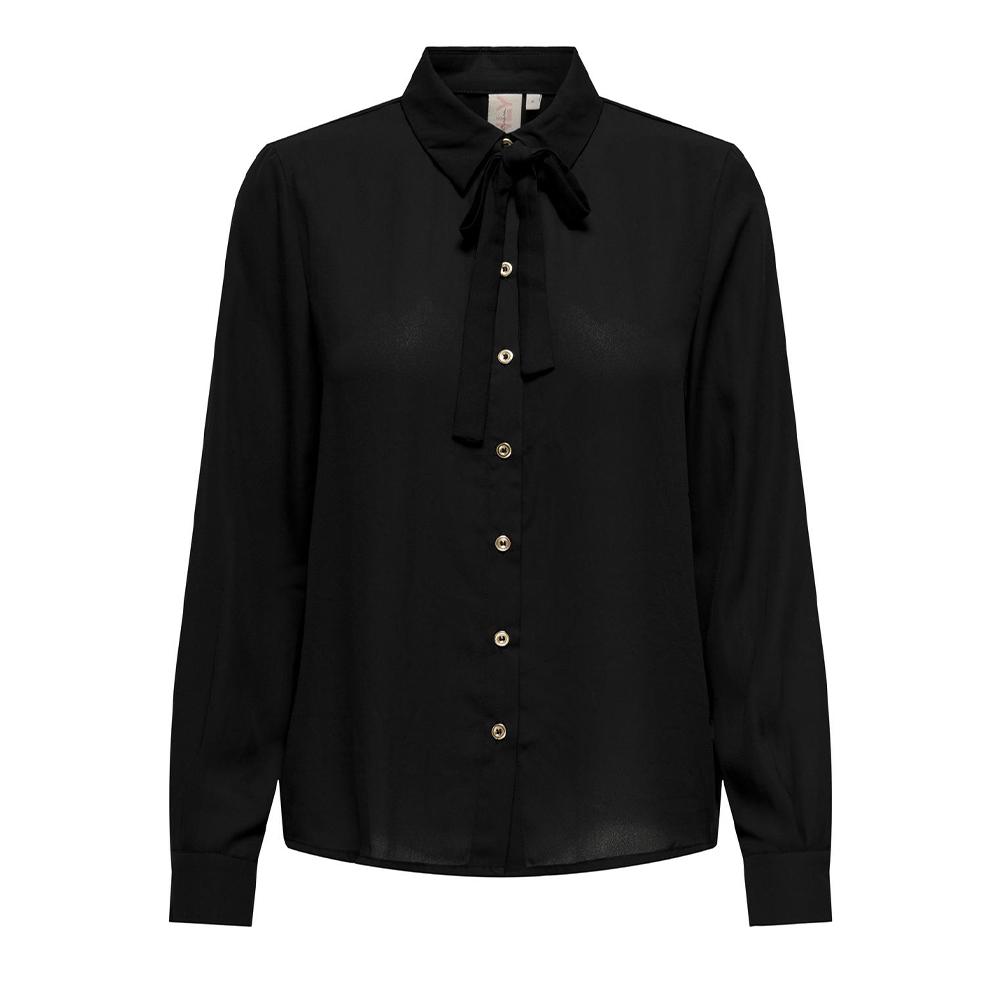 Chemise Noire Femme Only Lalora pas cher