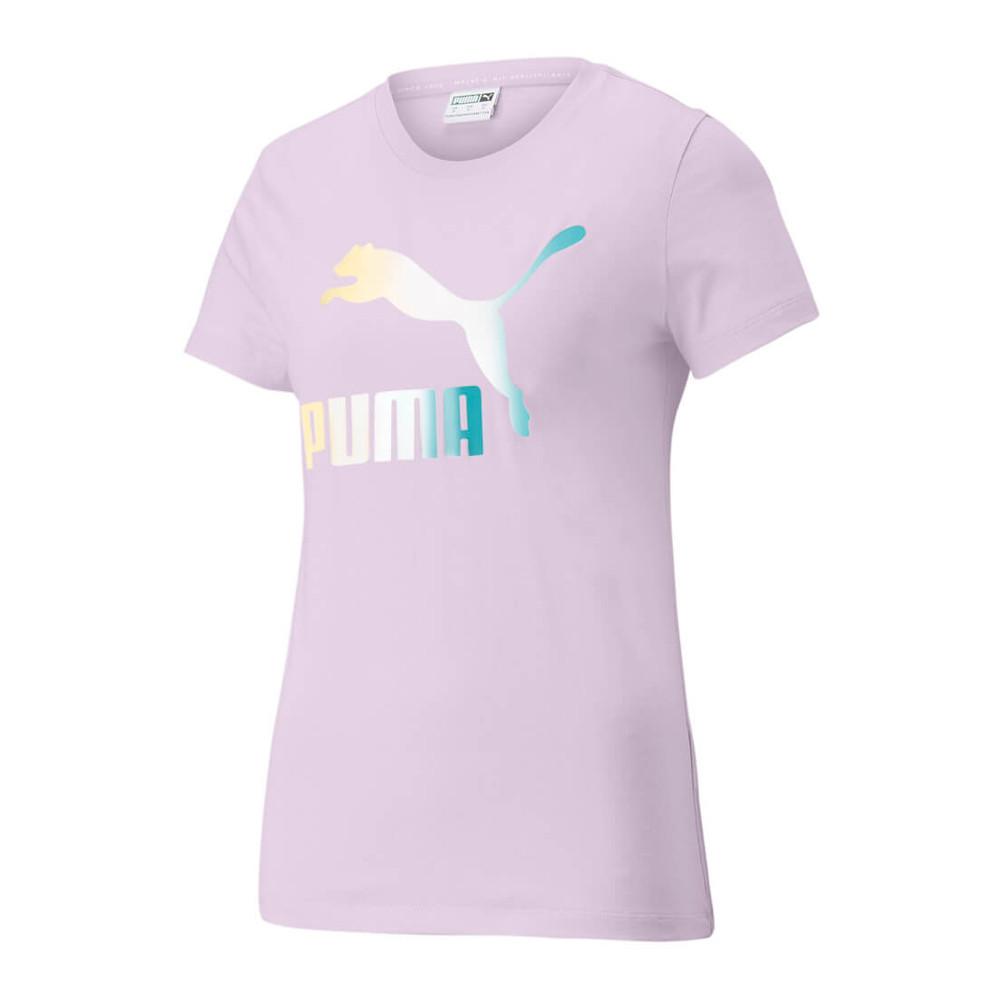 T-shirt Mauve Femme Puma Crystal pas cher