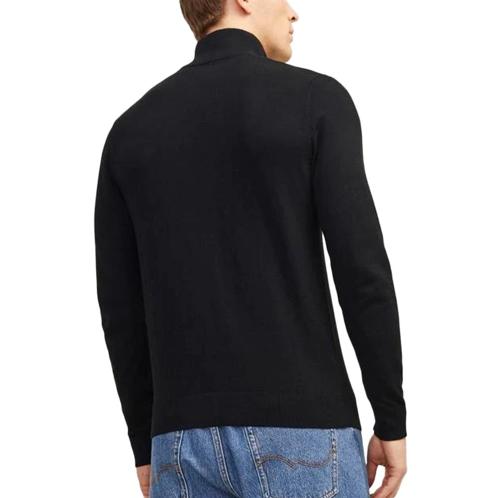 Pull Noir Homme Jack & Jones Hemil vue 2