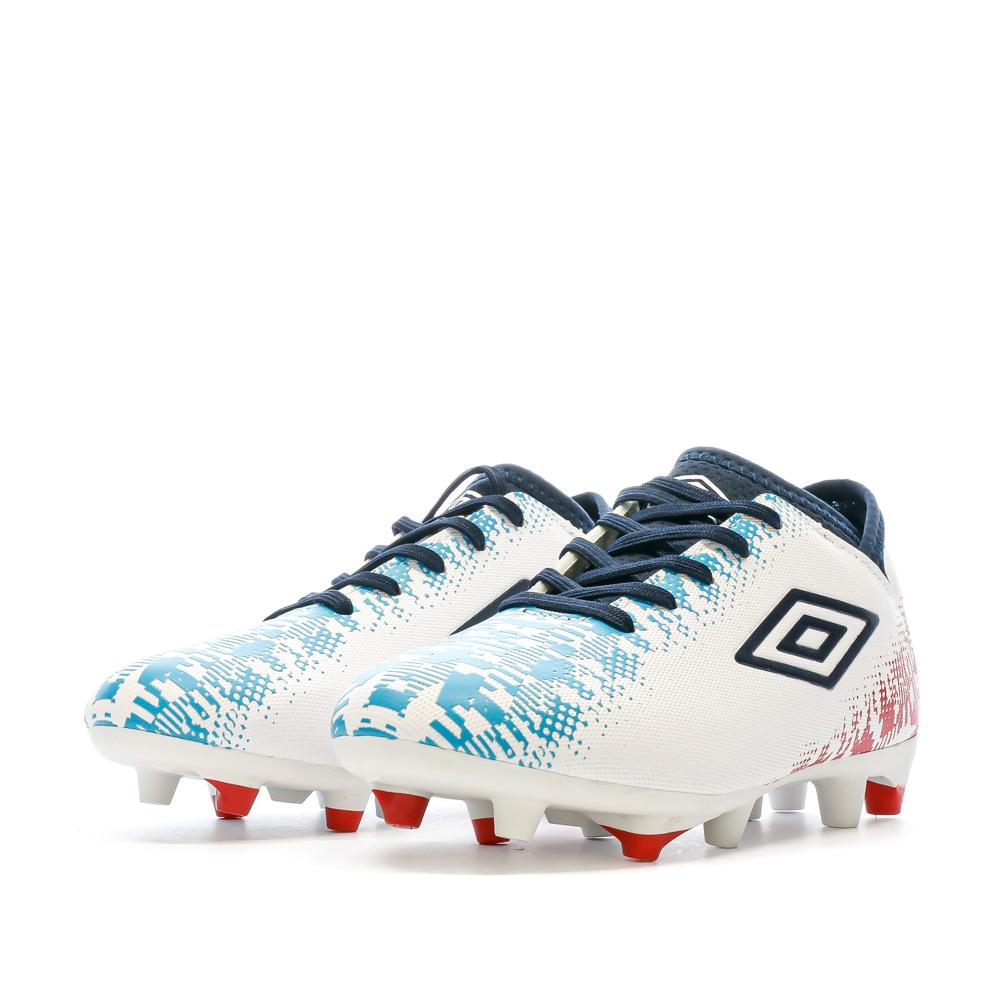 Chaussures de Football Blanc Garçon Umbro Form Net vue 6