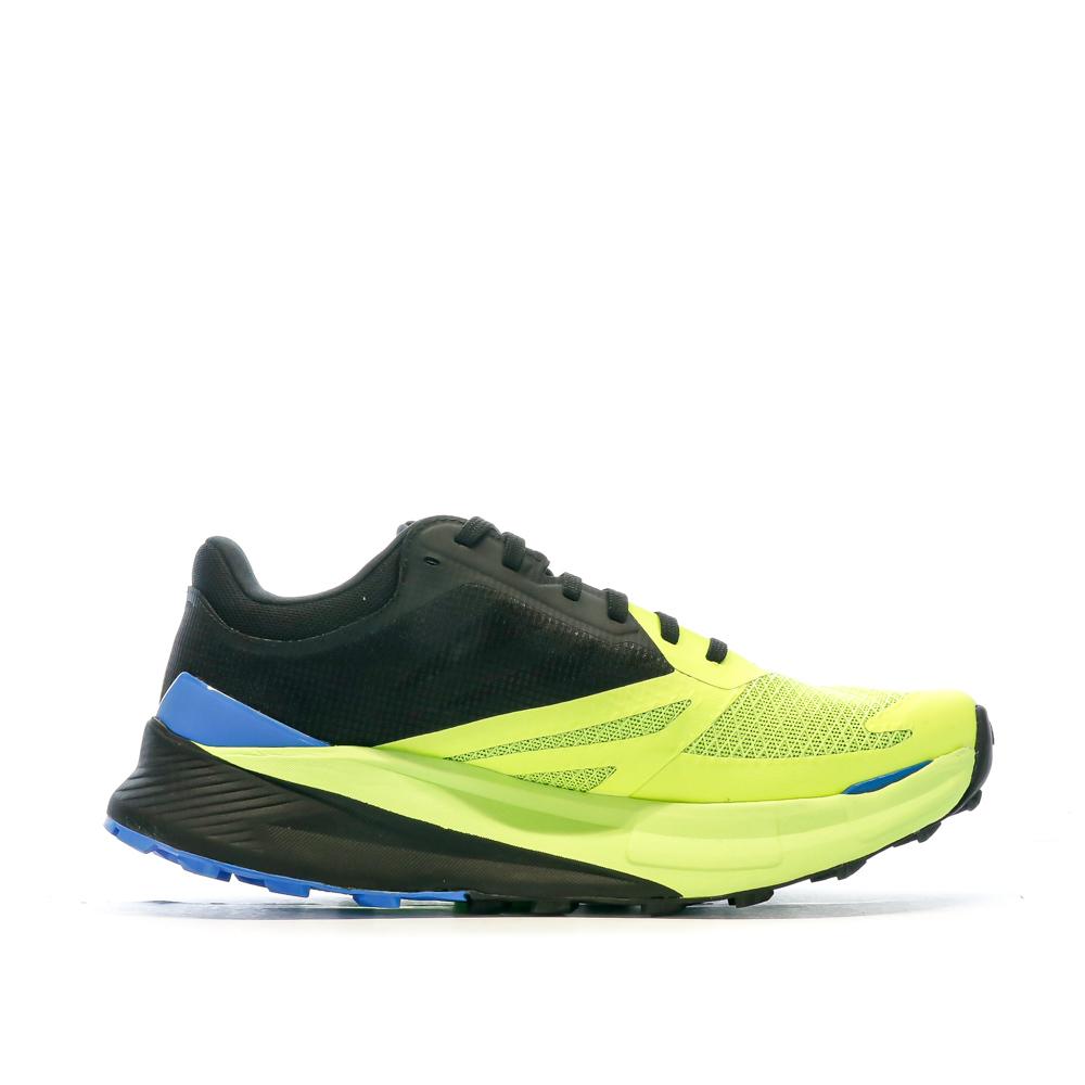 Chaussure Jaune Fluo / Noir trail Homme The North Face Vectiv Enduris 3 vue 2