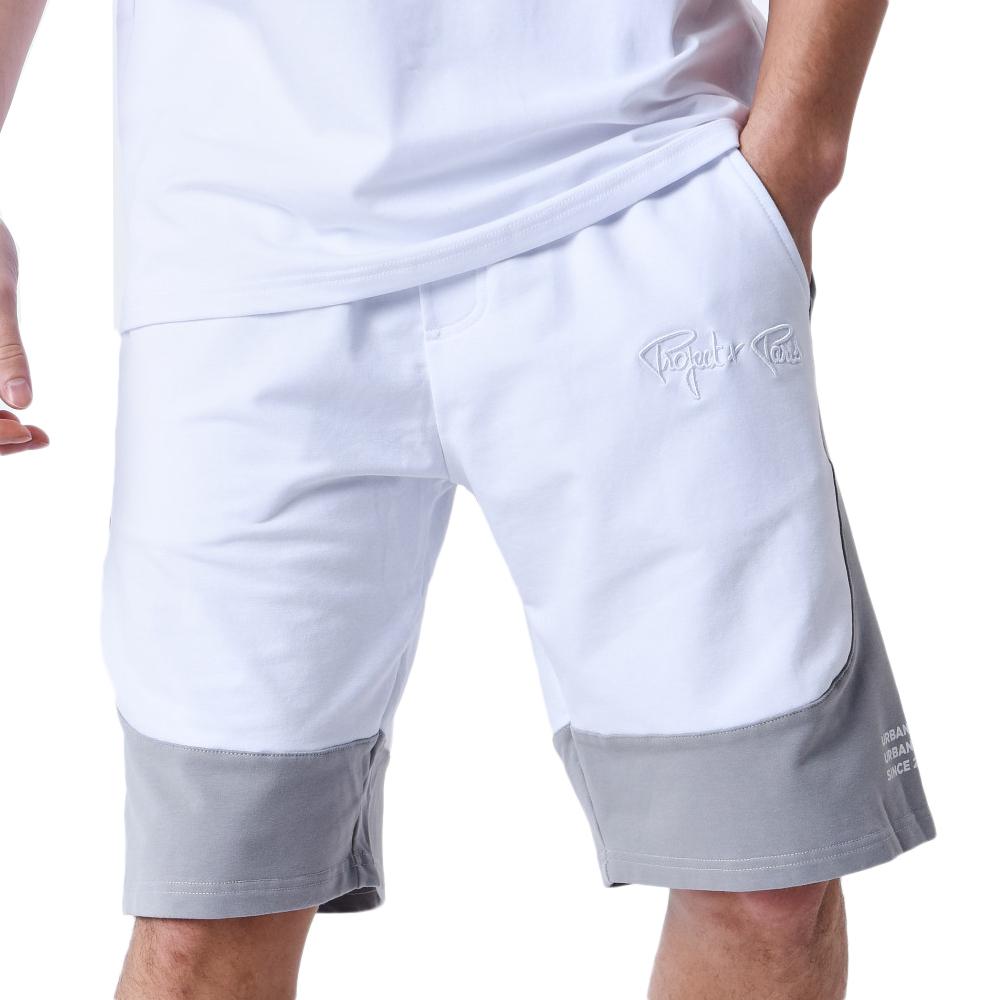 Short Blanc Homme Project X Paris 2340023 pas cher